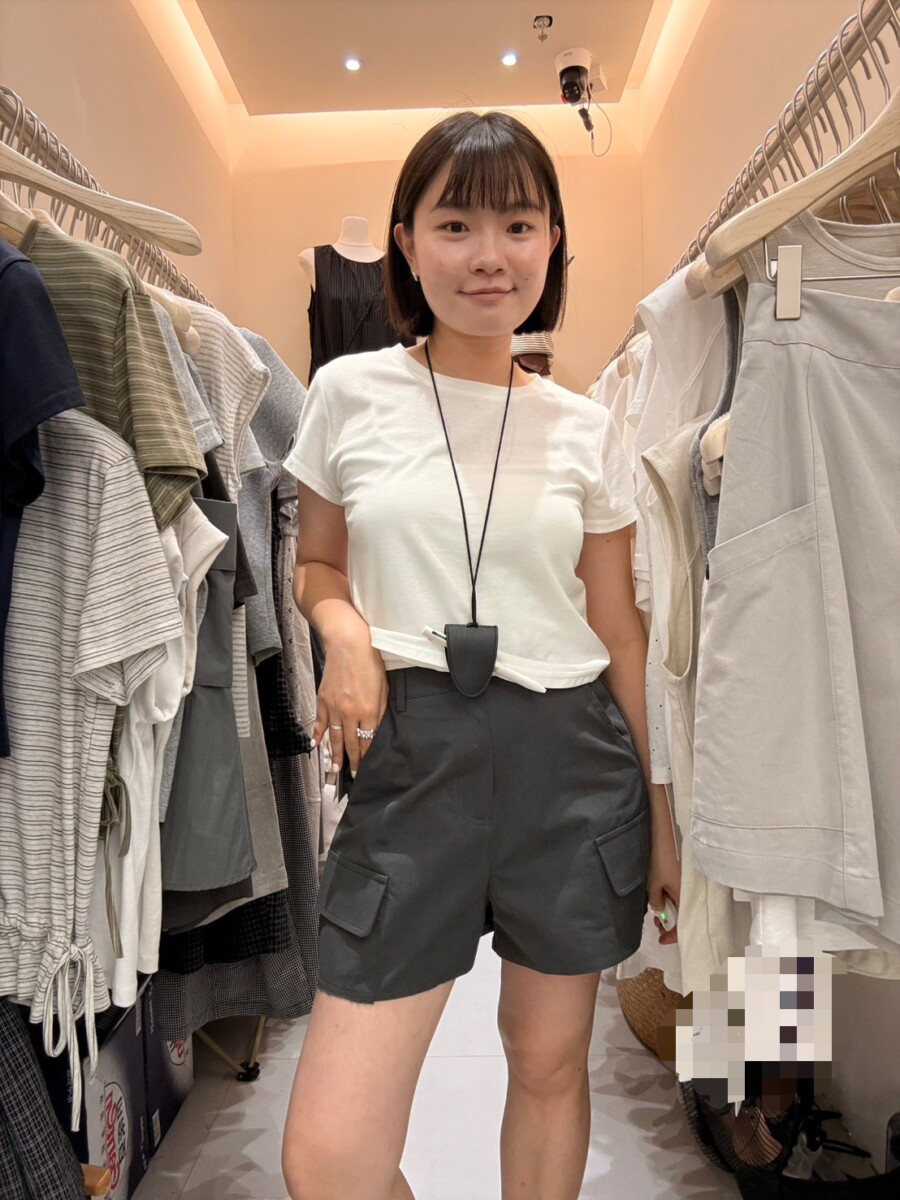 9823-1 氧氣亞麻 爆款小飛袖短t